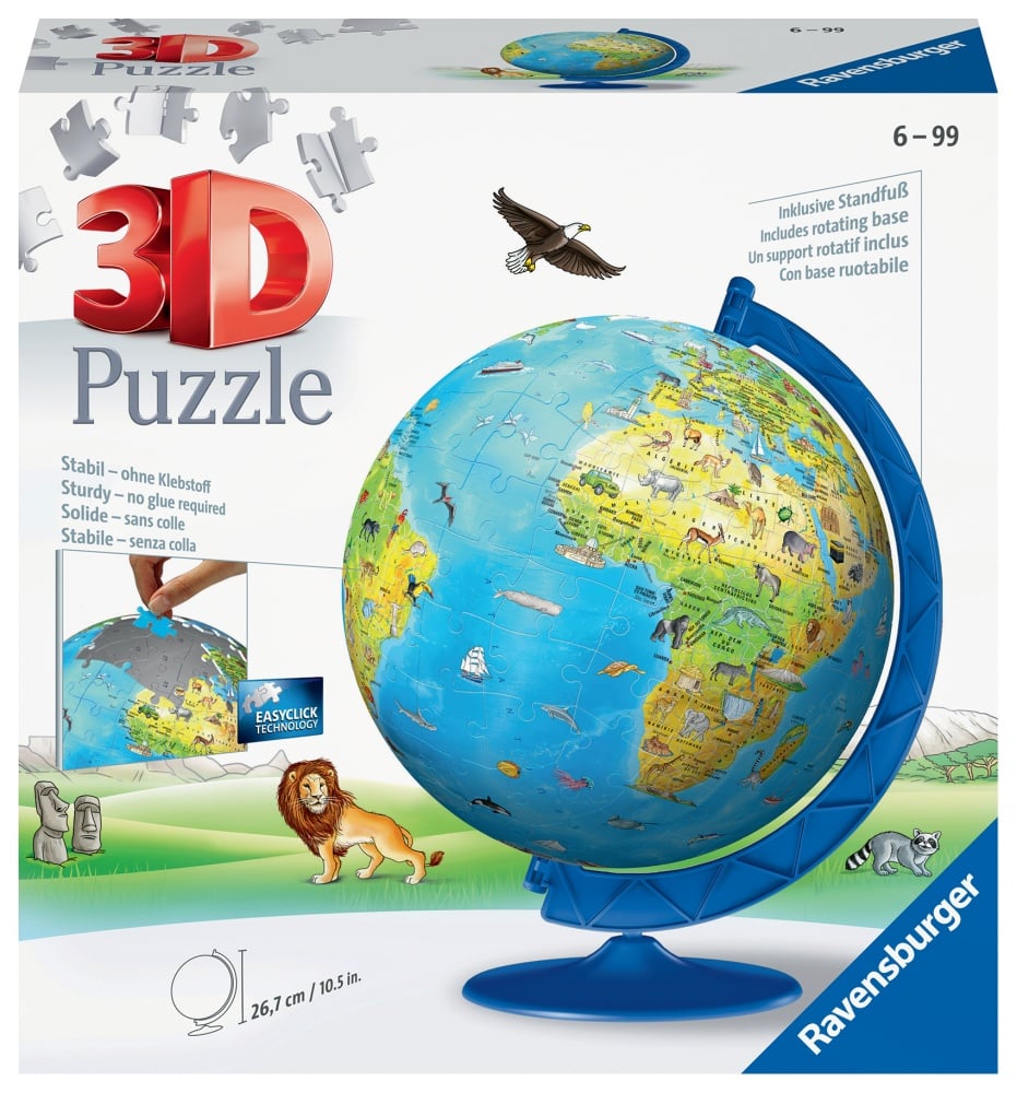 Puzzle 3D planète Terre