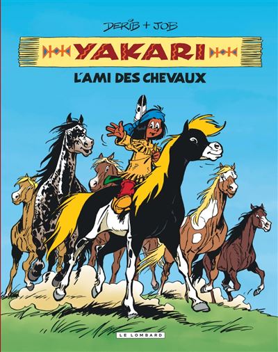 BD enfant Yakari indien cheval