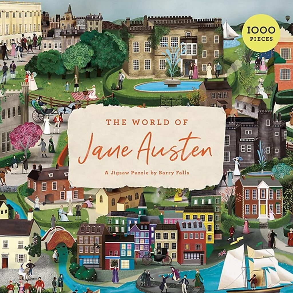 Puzzle Jane Austen de 1 000 pièces pour adulte