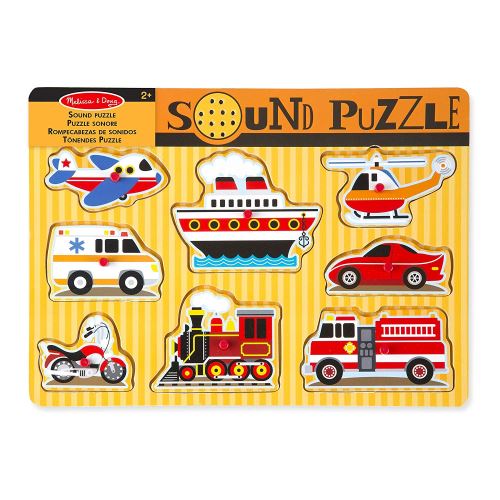 Puzzle à encastrement, thème : pompier et voiture
