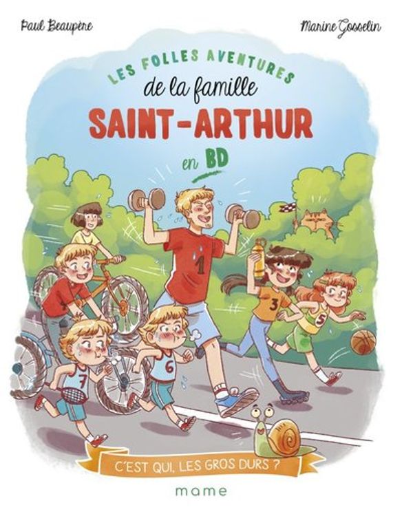 BD enfant les folles aventures de la famille Saint-Arthur