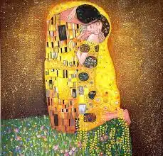 le baiser Klimt Maman Vogue