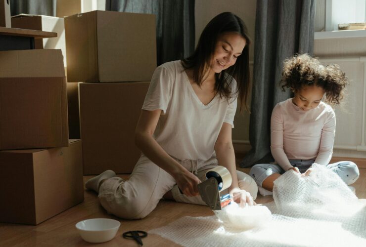 déménagement femme seule