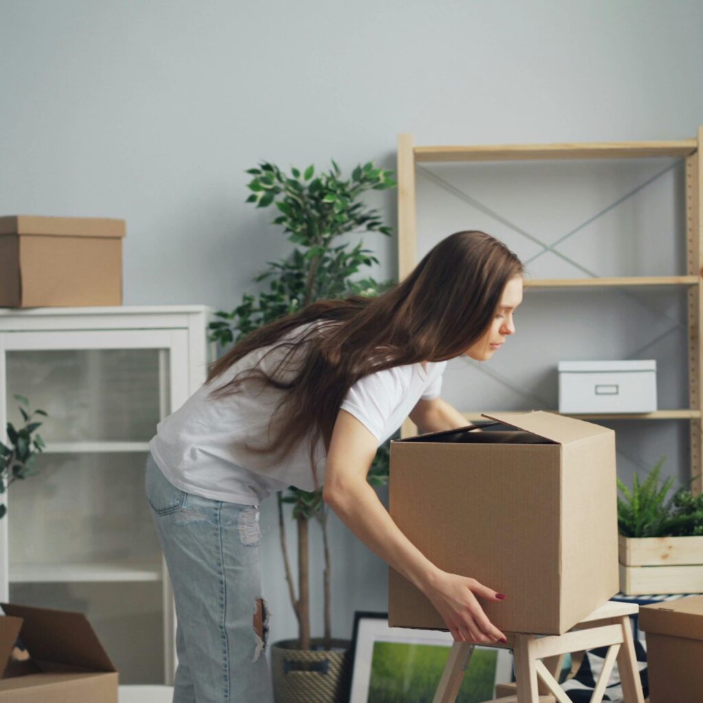 déménagement femme seule