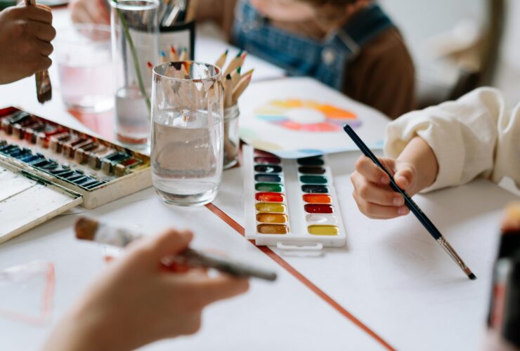 peinture aquarelle enfants