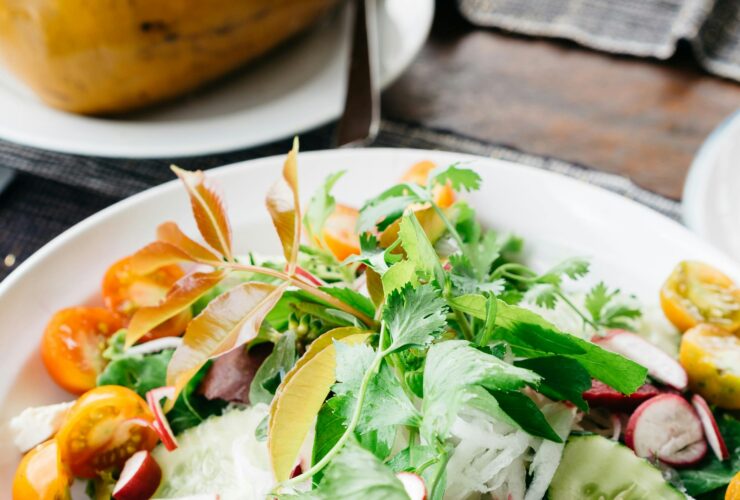 menus vacances d'été